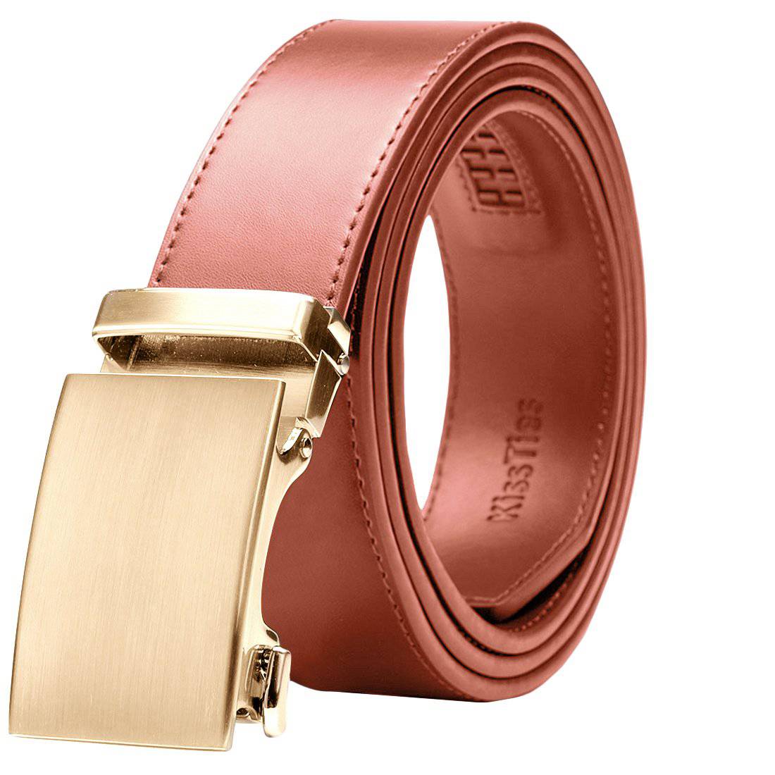 Leather ratchet belt best sale